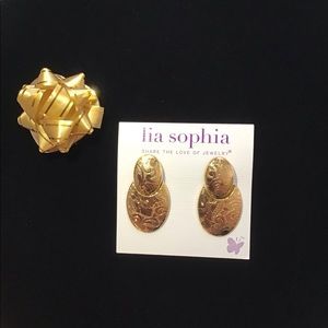 Lia Sophia earrings
